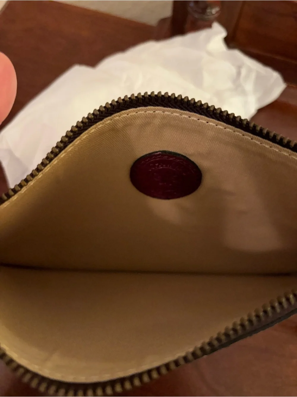 Johnny Was Large Leather Wristlet